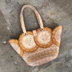 Woven Basket Bag